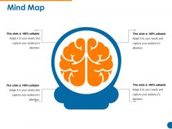 83030298 style hierarchy mind-map 4 piece powerpoint presentation diagram infographic slide