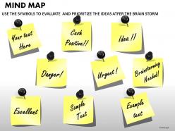 Mind map powerpoint presentation slides