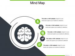 55789843 style hierarchy mind-map 5 piece powerpoint presentation diagram infographic slide