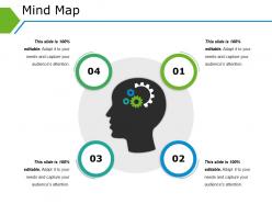 Mind map ppt design template 1