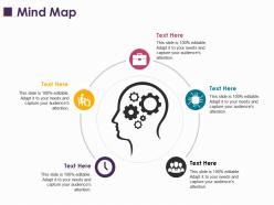 66131765 style hierarchy mind-map 5 piece powerpoint presentation diagram infographic slide
