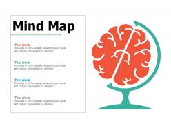52323800 style hierarchy mind-map 4 piece powerpoint presentation diagram infographic slide