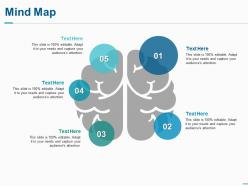 98112716 style hierarchy mind-map 5 piece powerpoint presentation diagram infographic slide