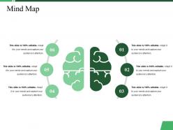Mind map ppt summary design templates