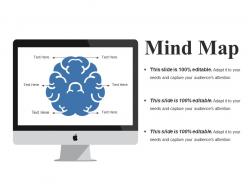 Mind map ppt summary slide download