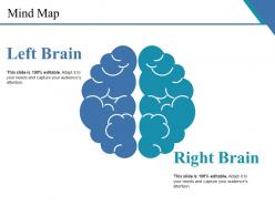Mind map ppt summary slideshow