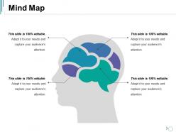 82828698 style hierarchy mind-map 4 piece powerpoint presentation diagram infographic slide