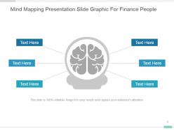 Mind mapping presentation slide graphic for finance people