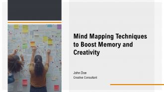 Mind Mapping Techniques To Boost Memory And Creativity PPT Slides AT