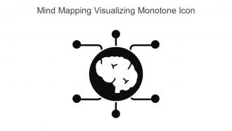 Mind Mapping Visualizing Monotone Icon In Powerpoint Pptx Png And Editable Eps Format