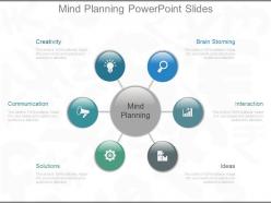 Mind Planning Powerpoint Slides