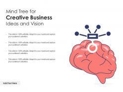Mind Tree For Creative Business Ideas And Vision