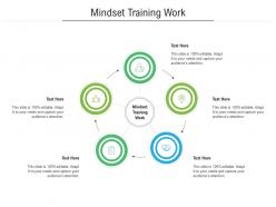 Mindset training work ppt powerpoint presentation outline pictures cpb