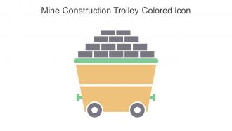 Mine Construction Trolley Colored Icon In Powerpoint Pptx Png And Editable Eps Format