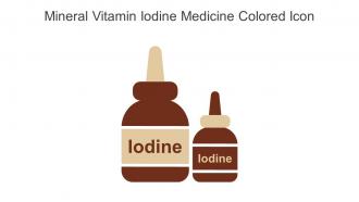 Mineral Vitamin Iodine Medicine Colored Icon In Powerpoint Pptx Png And Editable Eps Format
