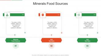 Minerals Food Sources In Powerpoint And Google Slides Cpb