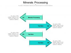 Minerals processing ppt powerpoint presentation pictures deck cpb