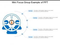 Mini focus group example of ppt