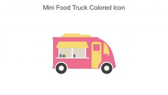 Mini Food Truck Colored Icon In Powerpoint Pptx Png And Editable Eps Format