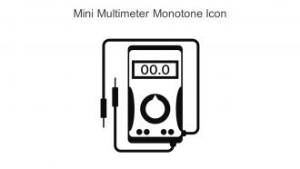 Mini Multimeter Monotone Icon In Powerpoint Pptx Png And Editable Eps Format