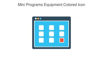Mini Programs Equipment Colored Icon In Powerpoint Pptx Png And Editable Eps Format