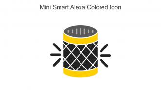 Mini Smart Alexa Colored Icon In Powerpoint Pptx Png And Editable Eps Format