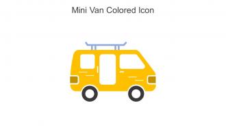 Mini Van Colored Icon In Powerpoint Pptx Png And Editable Eps Format