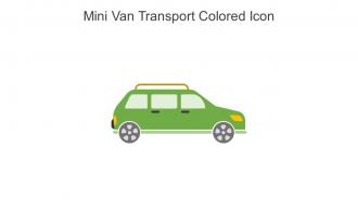 Mini Van Transport Colored Icon In Powerpoint Pptx Png And Editable Eps Format
