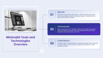 Minimalist Web For Faster User Experiences PPT Example AT Downloadable Unique