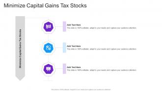 Minimize Capital Gains Tax Stocks In Powerpoint And Google Slides Cpb