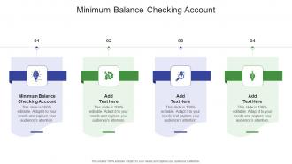 Minimum Balance Checking Account In Powerpoint And Google Slides Cpb