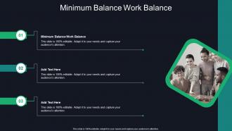 Minimum Balance Work Balance In Powerpoint And Google Slides Cpb