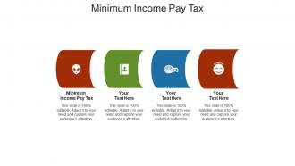 Minimum income pay tax ppt powerpoint presentation example cpb