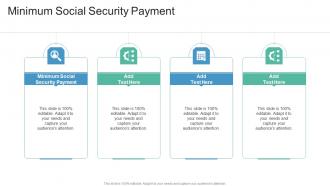 Minimum Social Security Payment In Powerpoint And Google Slides Cpb