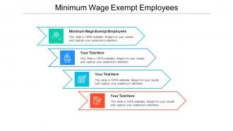 Minimum wage exempt employees ppt powerpoint presentation styles cpb