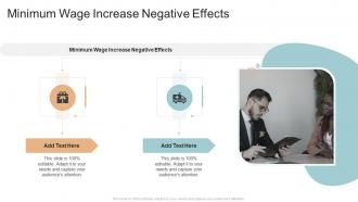 Minimum Wage Increase Negative Effects In Powerpoint And Google Slides Cpb