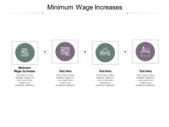 Minimum wage increases ppt powerpoint presentation file information cpb