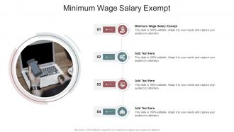Minimum Wage Salary Exempt In Powerpoint And Google Slides Cpb