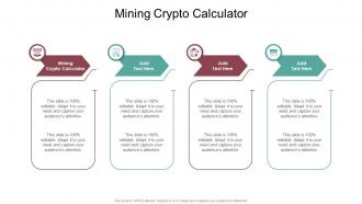 Mining Crypto Calculator In Powerpoint And Google Slides Cpb
