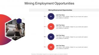 Mining Employment Opportunities In Powerpoint And Google Slides Cpb