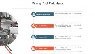 Mining Pool Calculator In Powerpoint And Google Slides Cpb