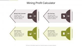 Mining Profit Calculator In Powerpoint And Google Slides Cpb