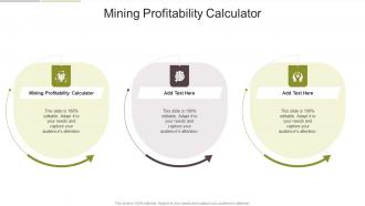 Mining Profitability Calculator In Powerpoint And Google Slides Cpb
