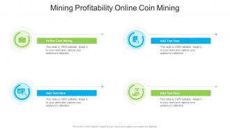 Mining Profitability Online Coin Mining In Powerpoint And Google Slides Cpb