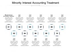 Minority interest accounting treatment ppt powerpoint presentation pictures styles cpb