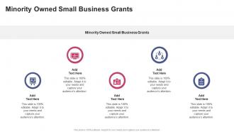 Minority Owned Small Business Grants In Powerpoint And Google Slides Cpb