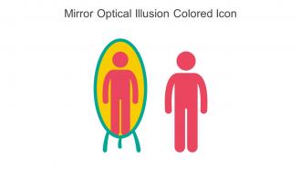 Mirror Optical Illusion Colored Icon In Powerpoint Pptx Png And Editable Eps Format