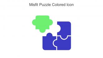 Misfit Puzzle Colored Icon In Powerpoint Pptx Png And Editable Eps Format
