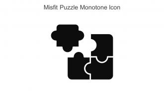 Misfit Puzzle Monotone Icon In Powerpoint Pptx Png And Editable Eps Format