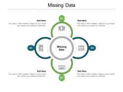 Missing data ppt powerpoint presentation ideas clipart cpb